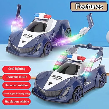 POLICE CAR WITH LIGHT & SOUND